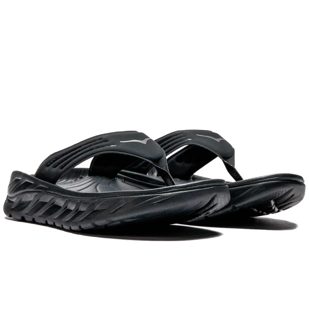 HOKA | Ora Recovery Flip 'Black / Dark Gull Gray' sold by Hatchet Outdoor Supply Co product image thumbnail 2