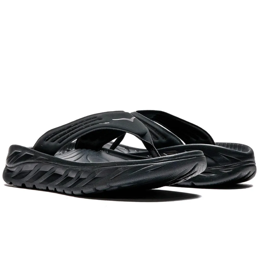 HOKA | Ora Recovery Flip 'Black / Dark Gull Gray' sold by Hatchet Outdoor Supply Co product image thumbnail 4