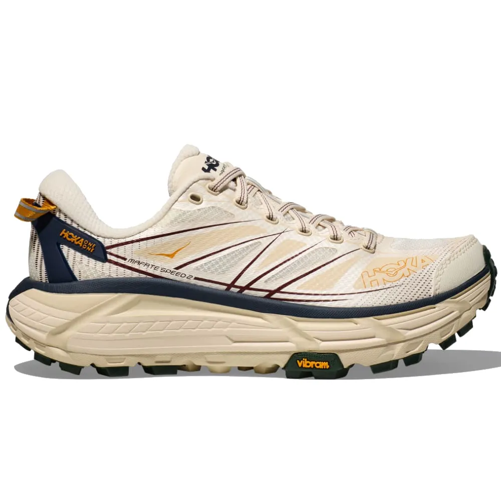 HOKA | Mafate Speed 2 Sneaker 'Darg Green / Maroon / Yellow' sold by Hatchet Outdoor Supply Co product image thumbnail 5