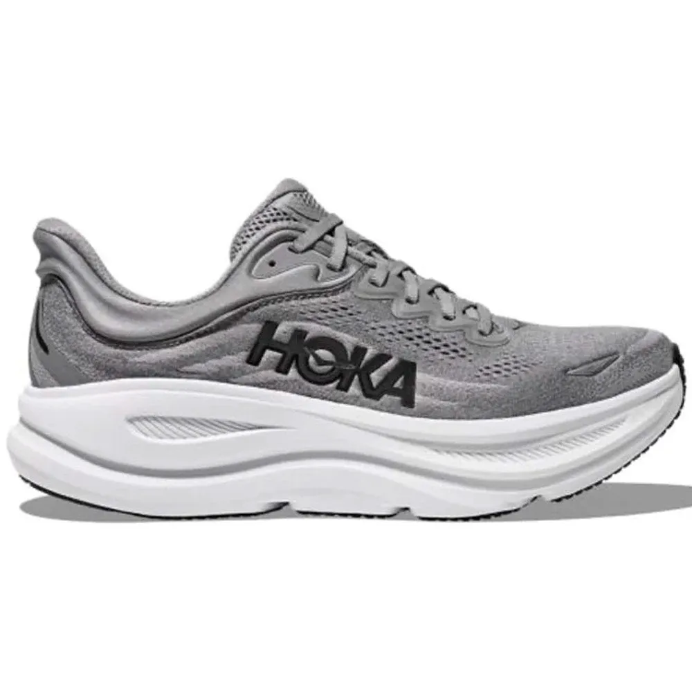 HOKA | Bondi 9 'Galactic Grey / Stellar Grey' sold by Hatchet Outdoor Supply Co