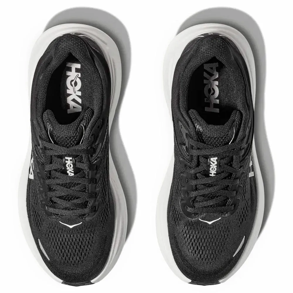 HOKA | Women's Bondi 9 'Black / White' sold by Hatchet Outdoor Supply Co product image thumbnail 2