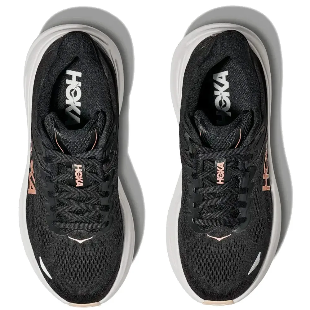 HOKA | Women's Bondi 9 'Black / Rose Gold' sold by Hatchet Outdoor Supply Co product image thumbnail 3