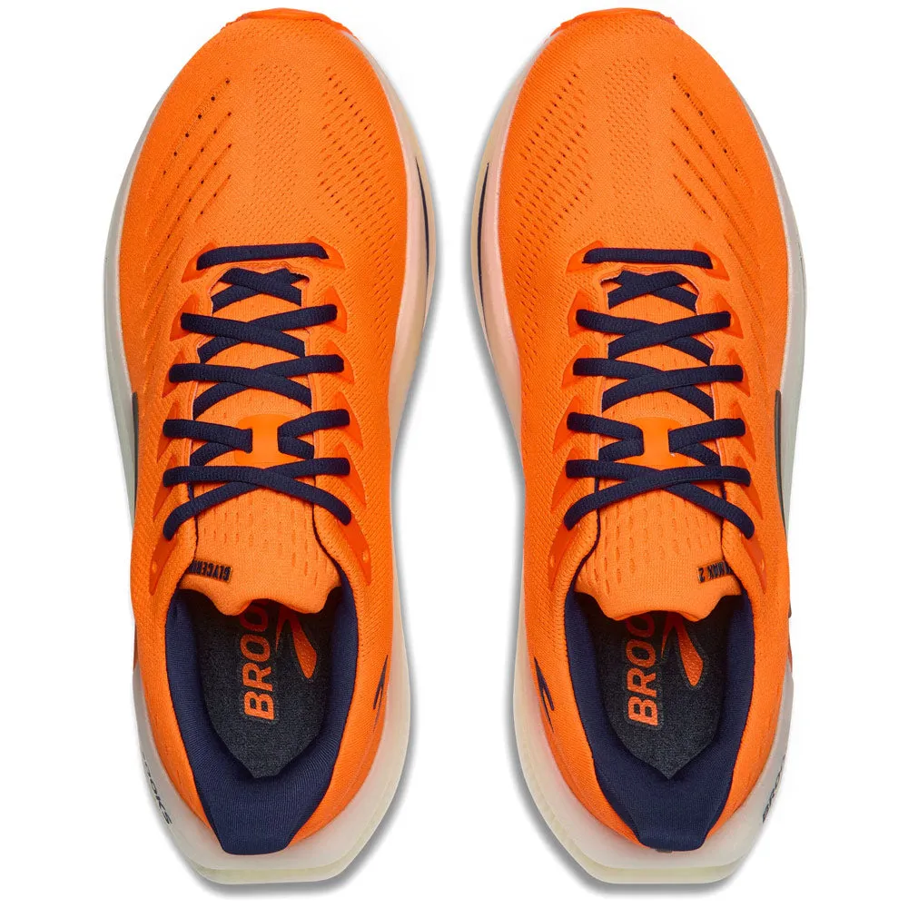 BROOKS | Glycerin Max 2 Running Shoes 'Orange / Beacon Blue / Nightlife' sold by Hatchet Outdoor Supply Co product image thumbnail 3