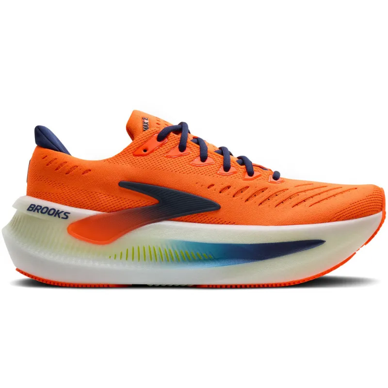 BROOKS | Glycerin Max 2 Running Shoes 'Orange / Beacon Blue / Nightlife' made by Brooks