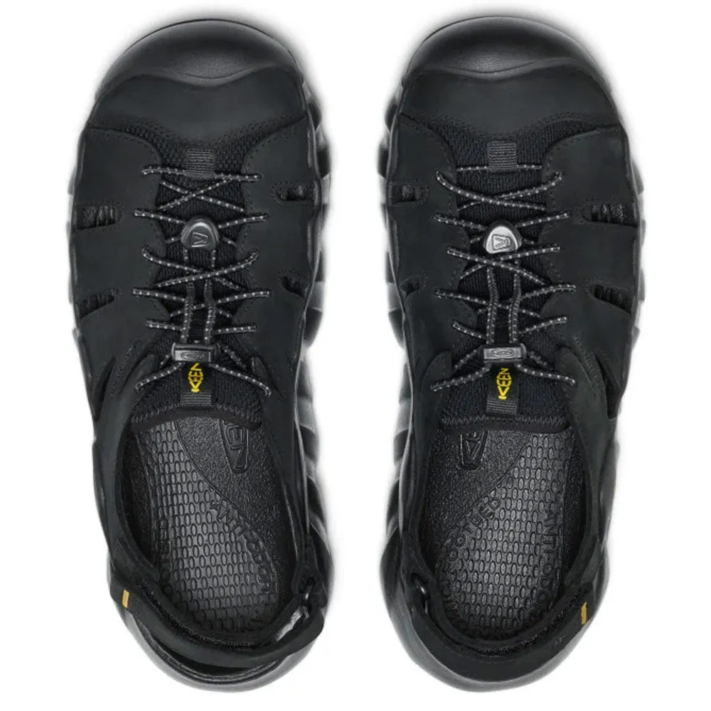 KEEN | Hyperport Fisherman Leather Sandal 'Black / Keen Yellow' sold by Hatchet Outdoor Supply Co product image thumbnail 4