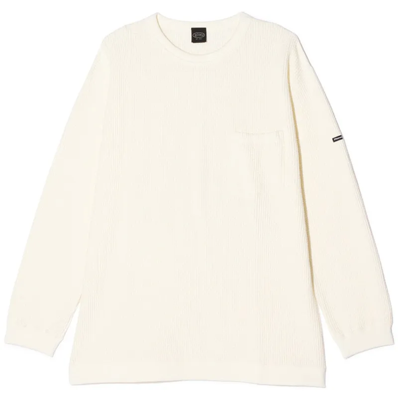 Manastash | Heavy Snug Thermal L/S Tee 'White' made by Manastash