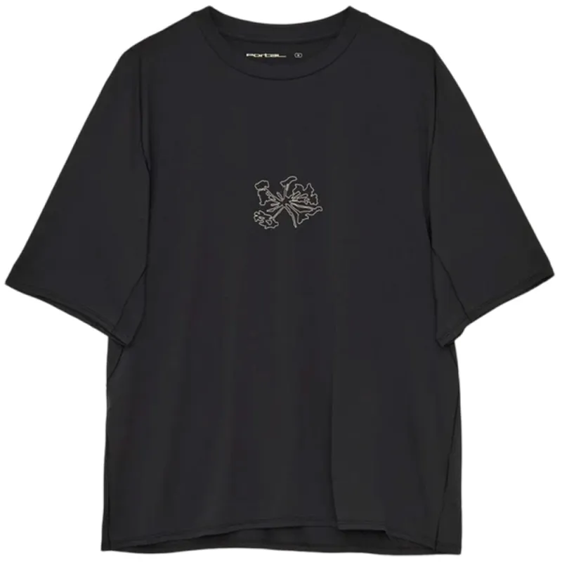 Portal | Lateral Peak Ss Tee 'Slate Black' made by Hatchet Outdoor Supply Co