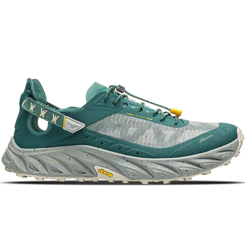 MIZUNO | X Weekends Cruiser Se Shoes 'Forest Green / Off White / Metallic Sliver' made by Mizuno