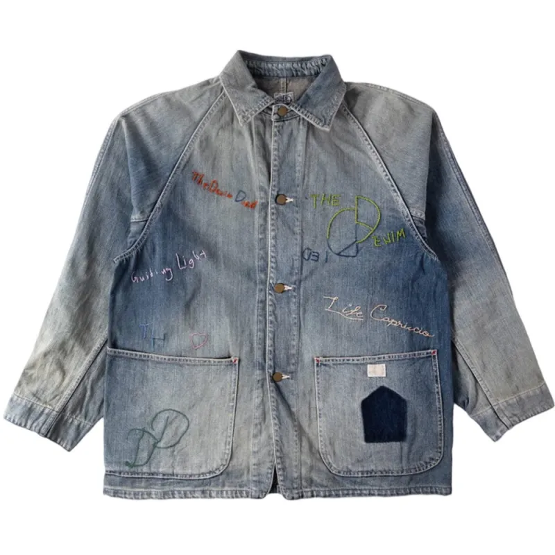 Kapital | 12Oz Denim Cactus Coverall (Memorial Embroidery 'Pro' made by Kapital