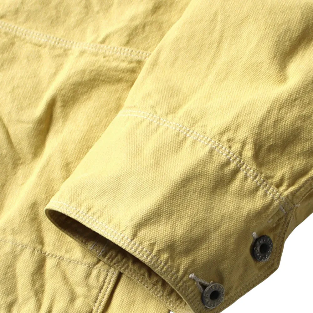 Kapital | Canvas Cactus Coverall 'Sunfade Yellow' sold by Hatchet Outdoor Supply Co product image thumbnail 4