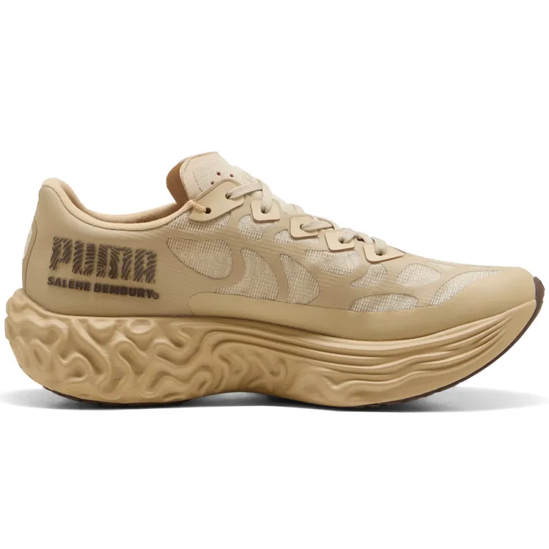 PUMA | X Salehe Bembury  Unisex Velum Sb Nitro Wc Sneakers 'Toasted Almond/Sand Dune' made by Puma