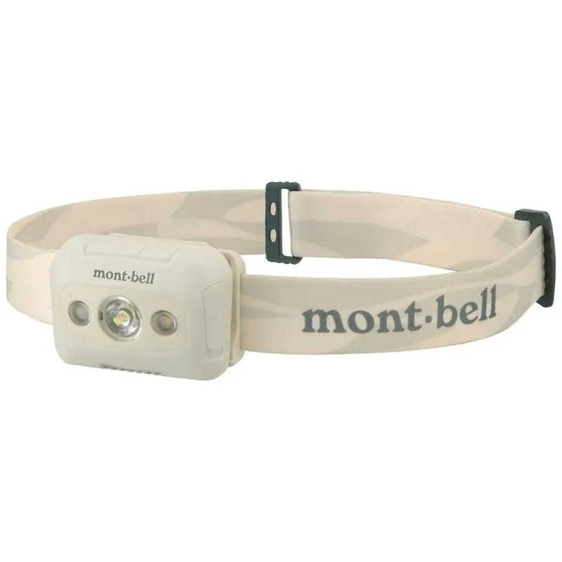 Montbell | Rechargeable Power Head Lamp 'Ivory' made by Montbell
