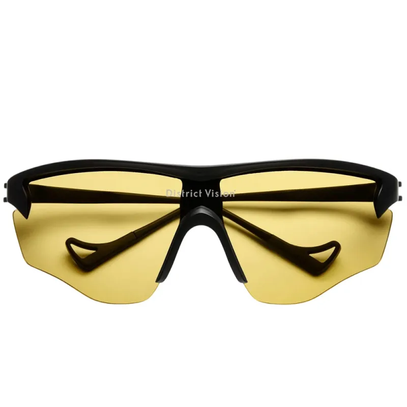 Junya Racer Sunglasses 'Black/D+ Sports Yellow' made by District Vision