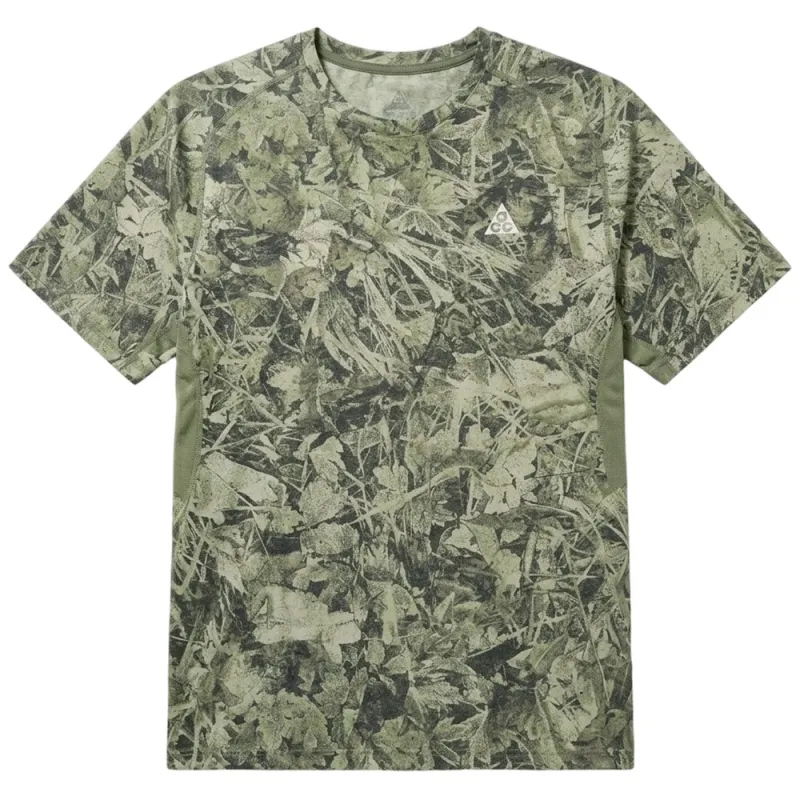 Dri-FIT Adv Trail Running S/S Tee – Sequoia / Light Army / Summit White made by acg