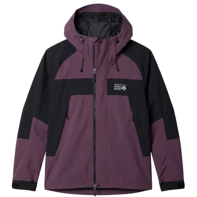 Dry Times™ Hooded Rain Jacket – Dusty Purple / Black made by Mountain Hardwear