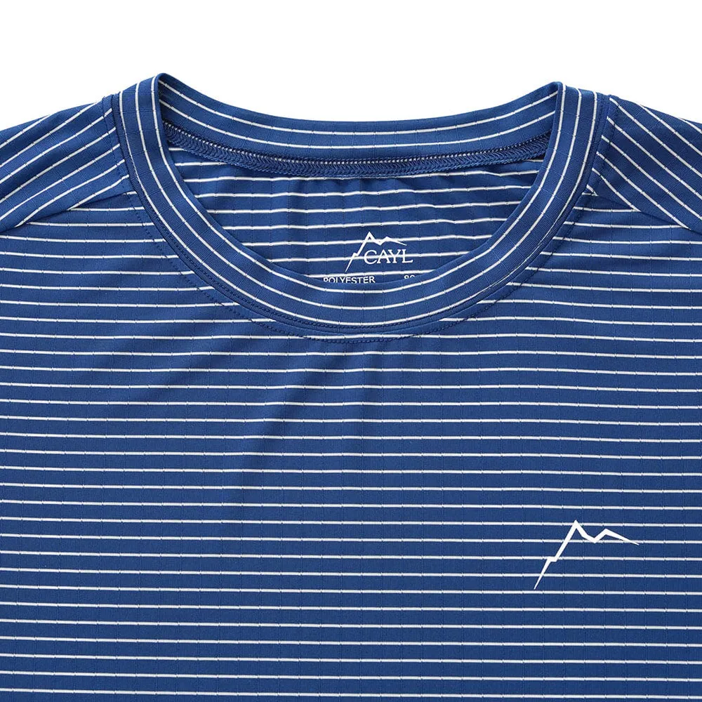 Stripe Logo Long Sleeve – Blue sold by Hatchet Outdoor Supply Co product image thumbnail 2