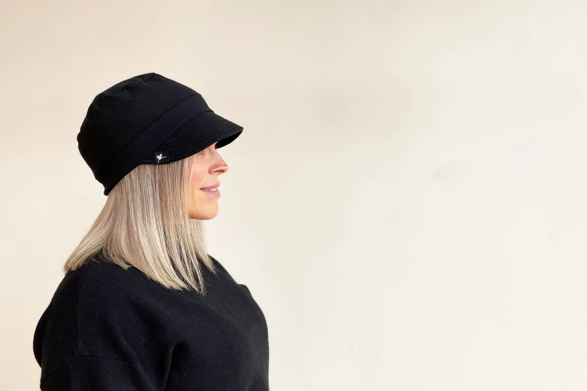 Peacekeeper Caps - Organic and Upcycled Jersey sold by Hats for Healing