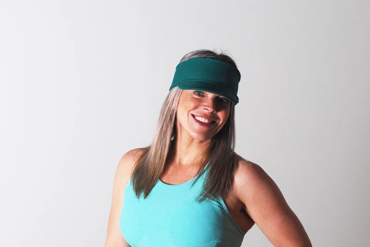 Stretch Visor sold by Hats for Healing