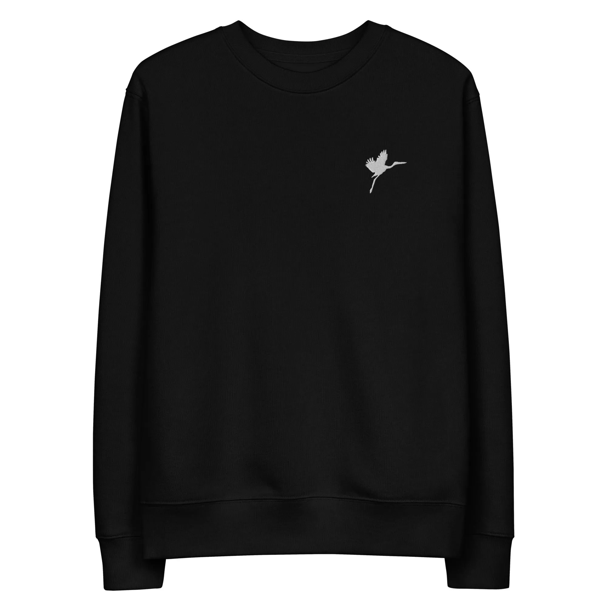 Hats for Healing Crane Logo Eco Sweatshirt sold by Hats for Healing product image thumbnail 2