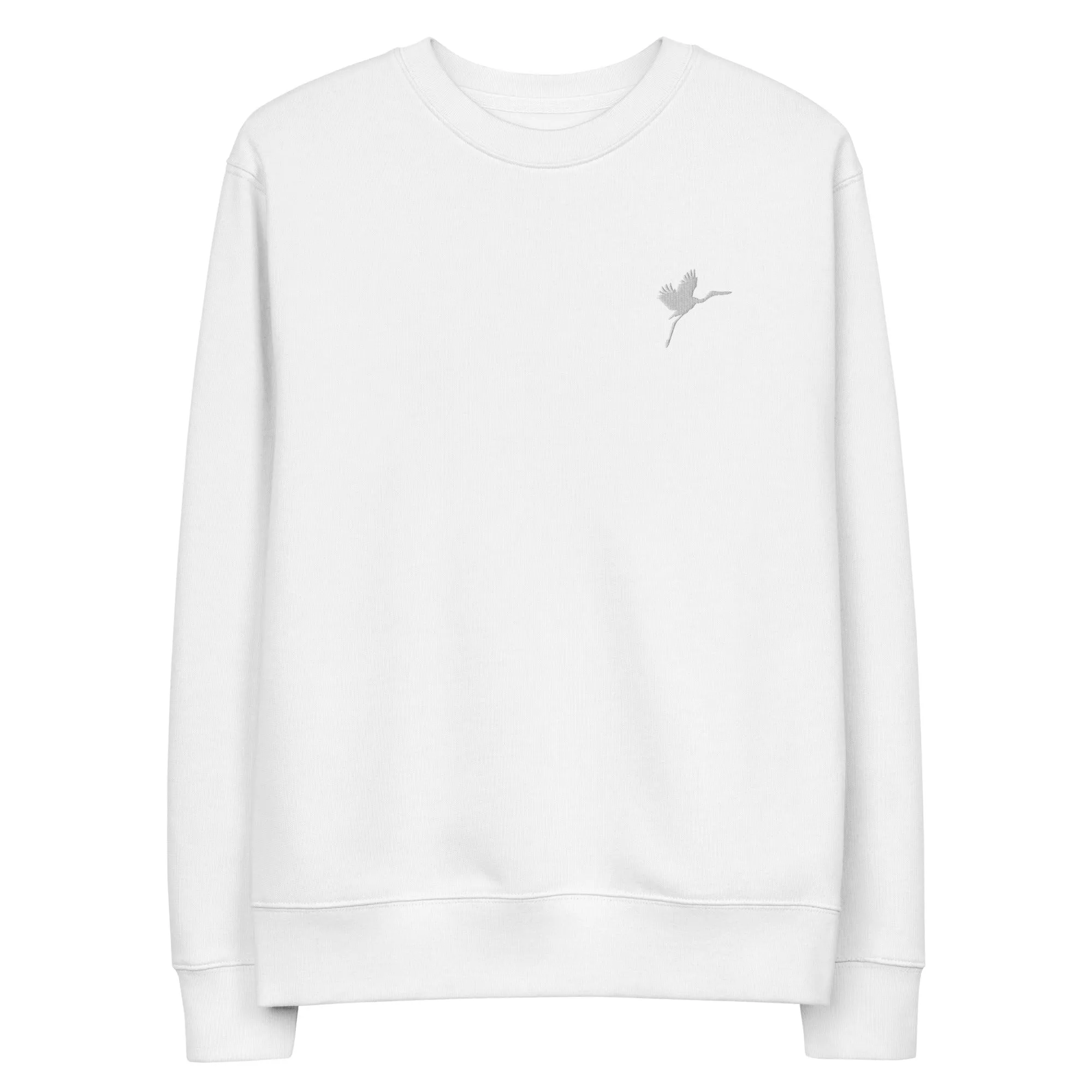 Hats for Healing Crane Logo Eco Sweatshirt sold by Hats for Healing product image thumbnail 3