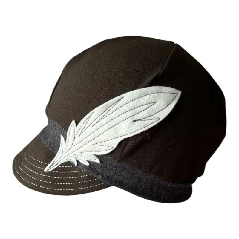 Upcycled Jersey Weekender - Feather made by Hats for Healing