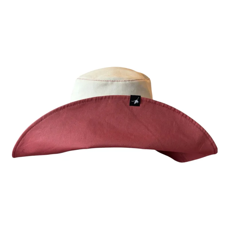 Reversible Wide Brim Resort Hat made by Hats for Healing
