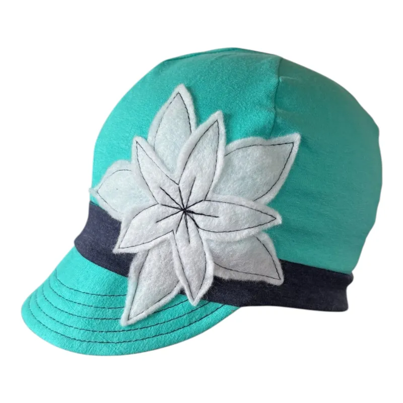Upcycled Jersey Weekender - Offset Blossom made by Hats for Healing