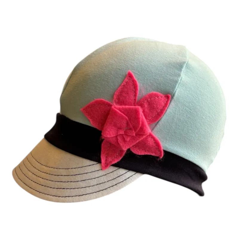 Upcycled Jersey Weekender - Budding Blossom made by Hats for Healing