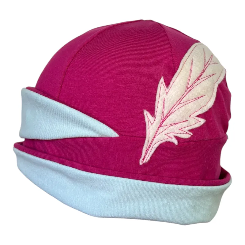 Upcycled Cloche - Feather made by Hats for Healing