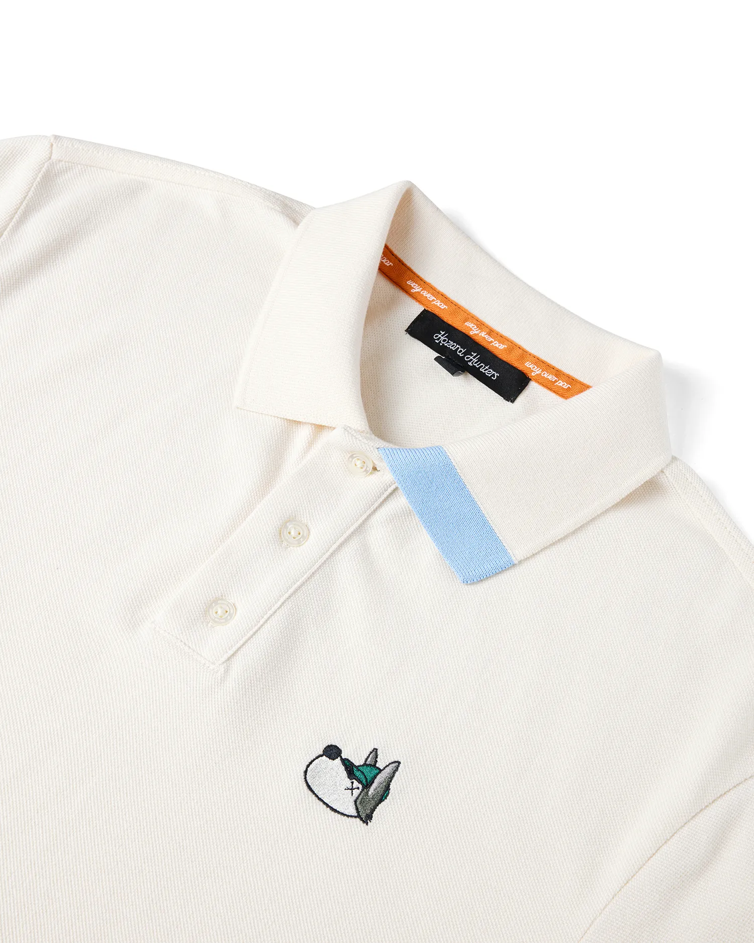 Women's Cream Hunter Polo sold by Hazard Hunters product image thumbnail 2