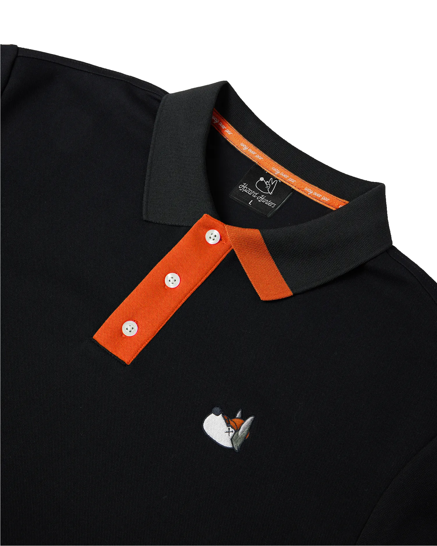 Men's Hunter Polo sold by Hazard Hunters product image thumbnail 2