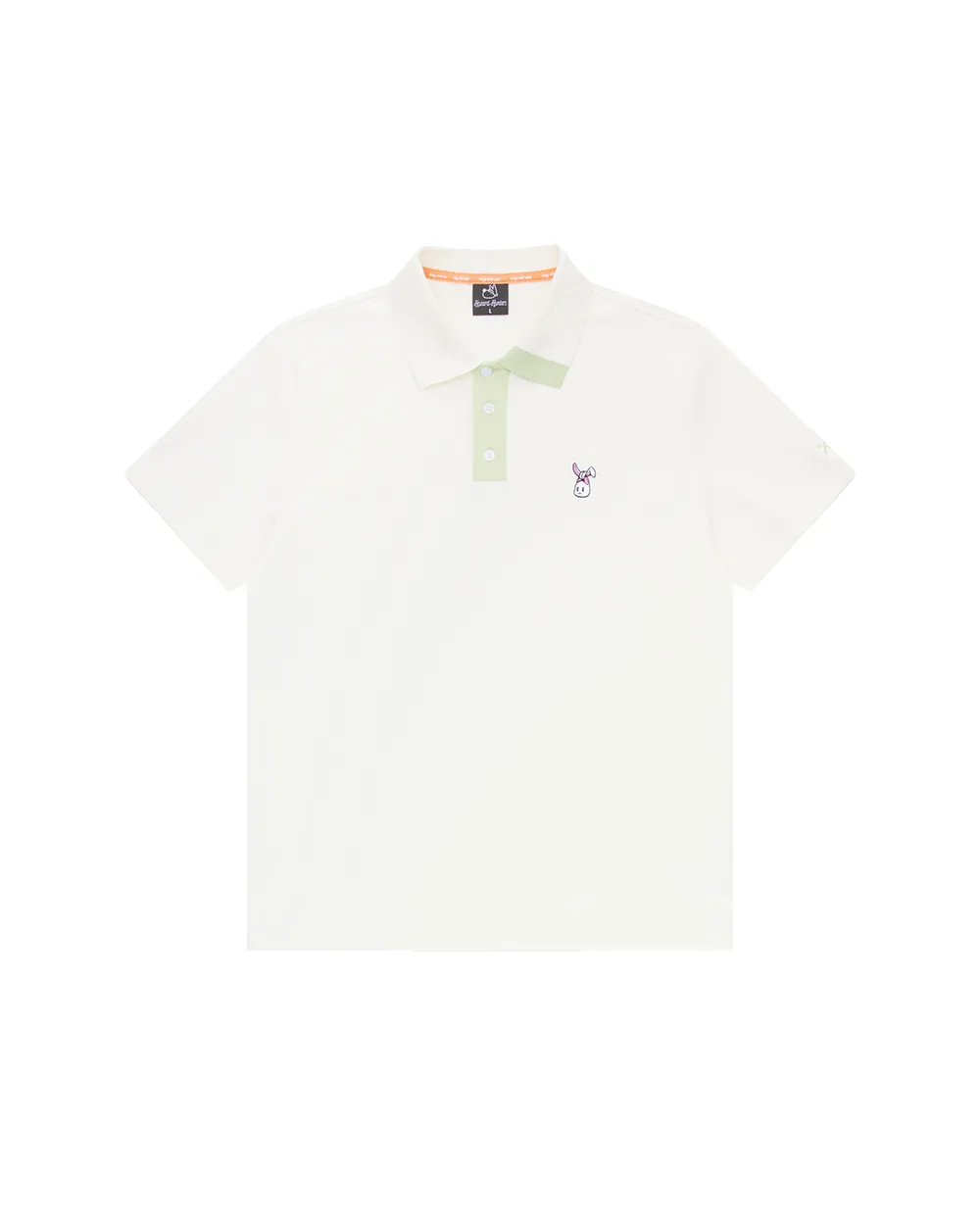 Men's Bunkie Polo - Cream/Mint sold by Hazard Hunters