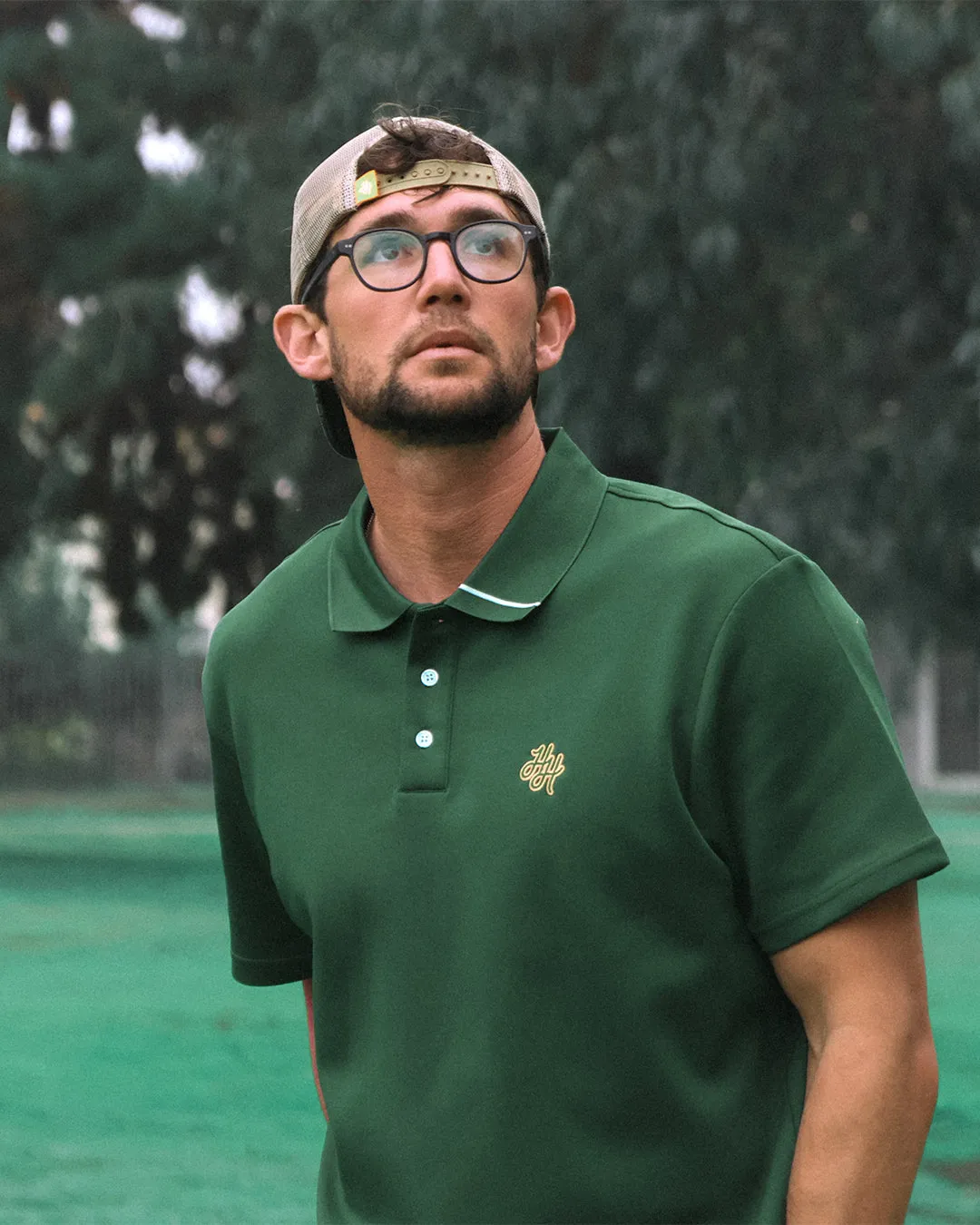 Men's Heritage Polo - Green sold by Hazard Hunters product image thumbnail 3