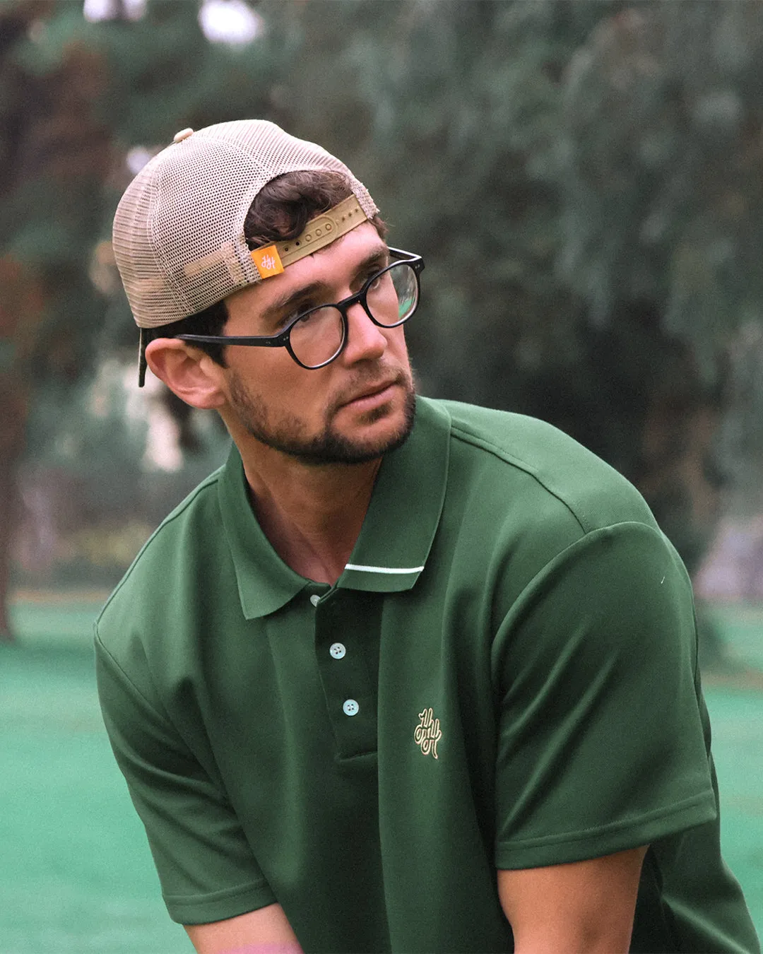 Men's Heritage Polo - Green sold by Hazard Hunters product image thumbnail 2