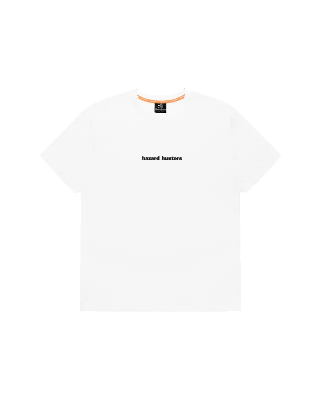 Backspin Tee - White made by Hazard Hunters