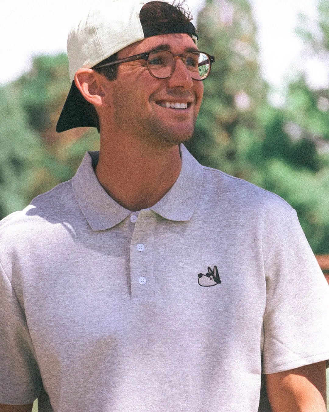 Hunter Classic Polo - Stone Grey sold by Hazard Hunters product image thumbnail 3