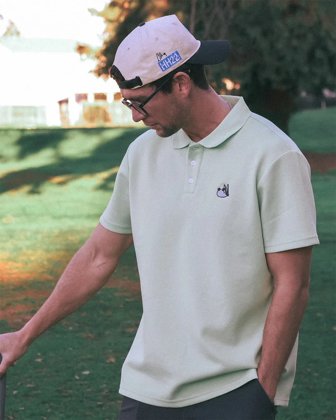 Hunter Classic Polo - Birdie Green sold by Hazard Hunters product image thumbnail 4
