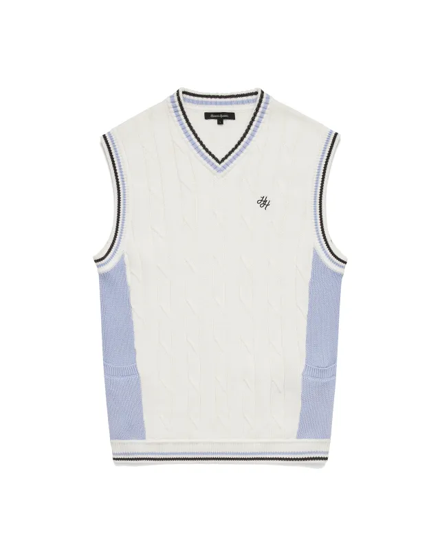 Honored Knit Vest - Cream sold by Hazard Hunters