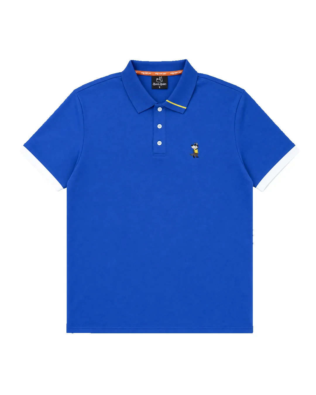 Foundry Hunter Polo - Cobalt/Yellow sold by Hazard Hunters