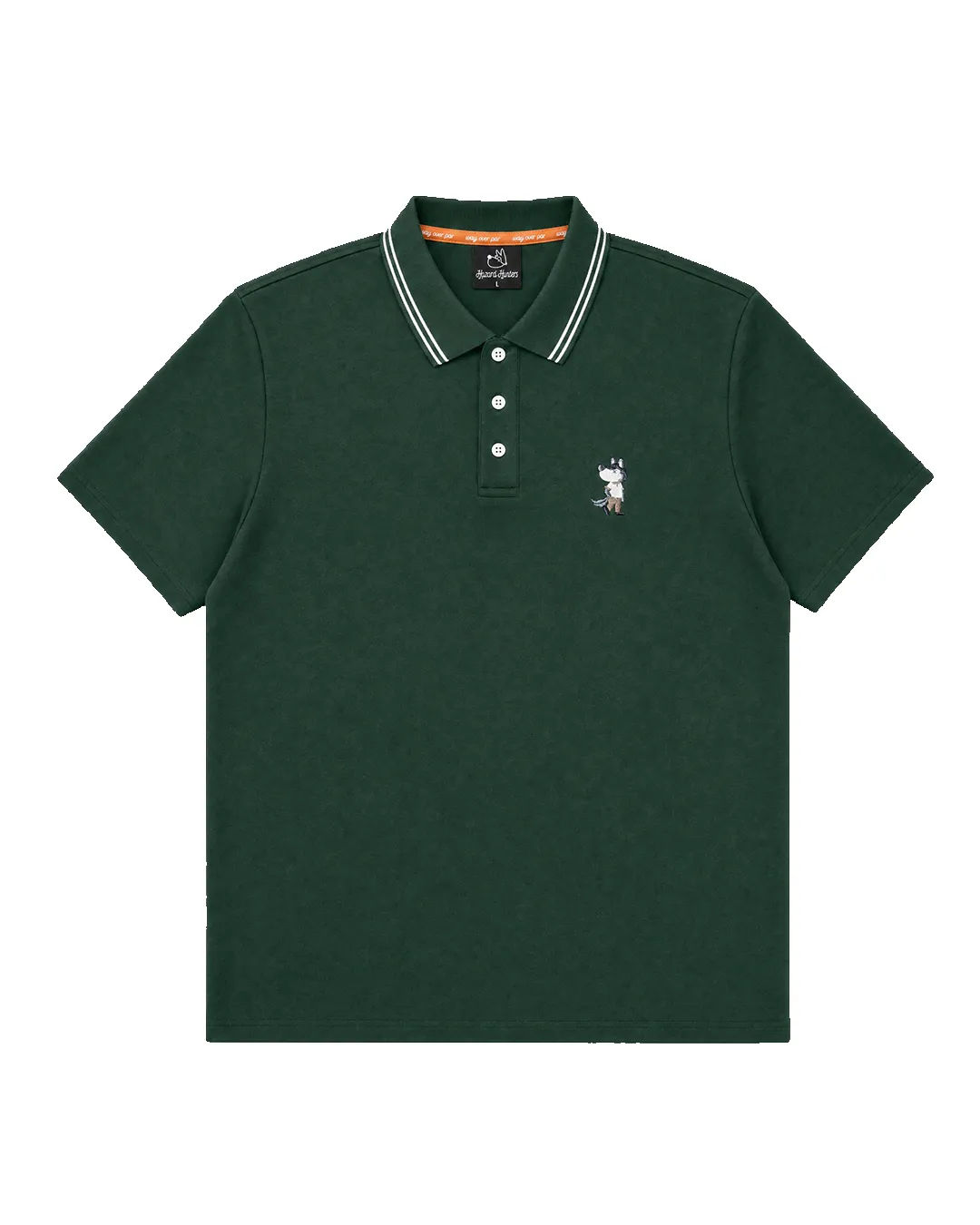 Foundry Hunter Polo - Forest/White sold by Hazard Hunters