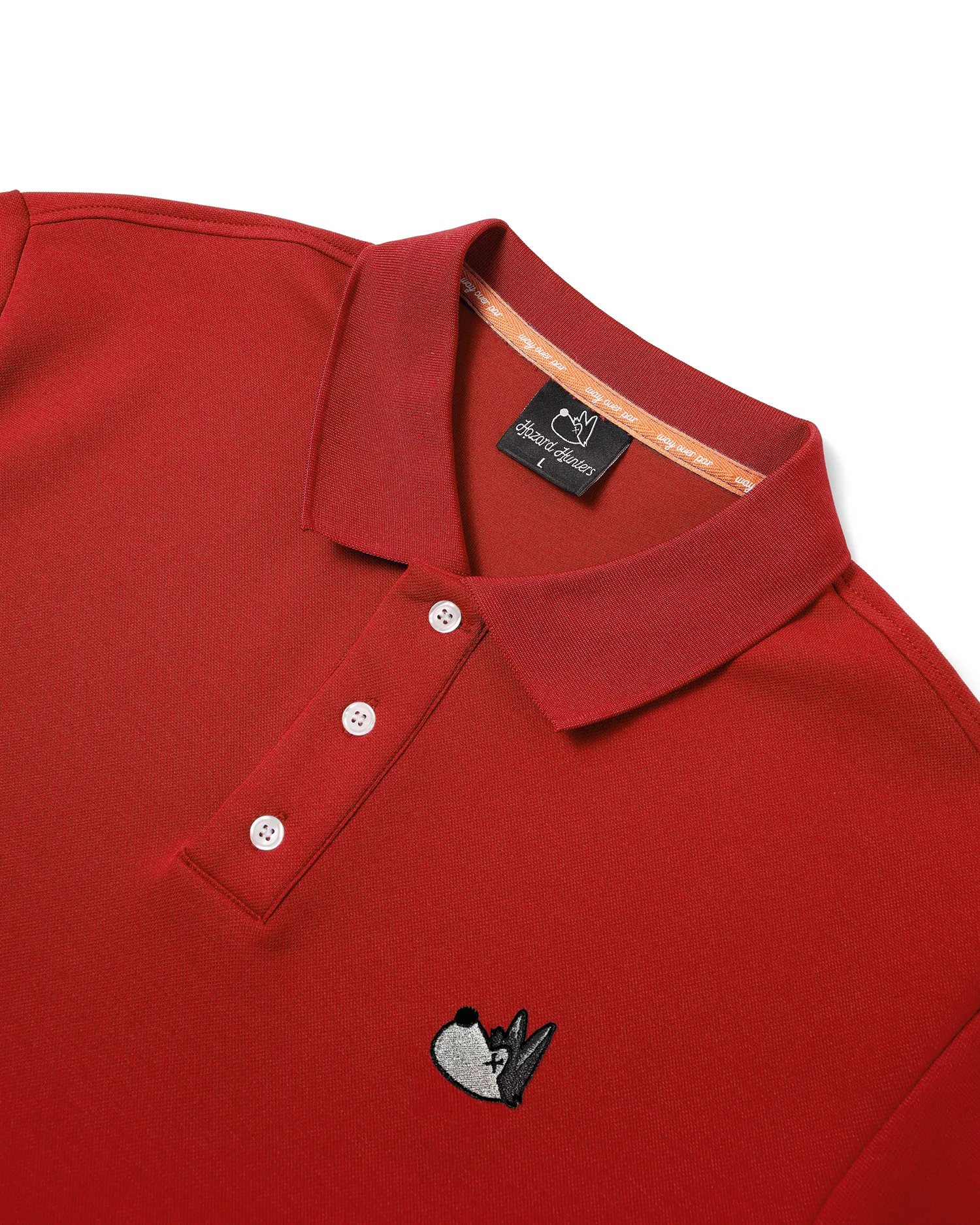 Women's Hunter Classic Polo - Oxide Red sold by Hazard Hunters product image thumbnail 3
