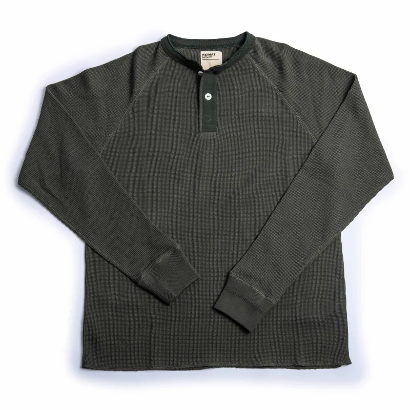 T shirt Henley - Cotton sold by Heimat Textil