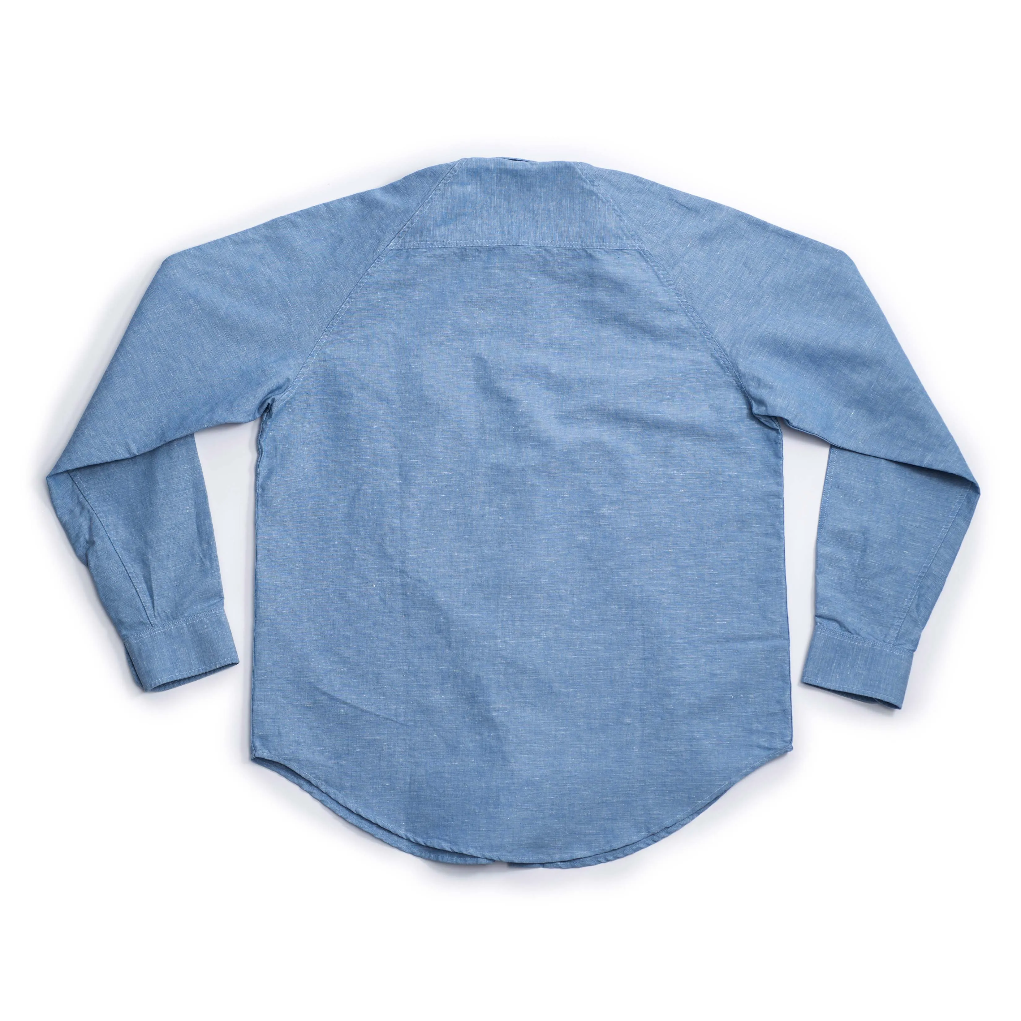 Cotton Hemp Chambray Shirt sold by Heimat Textil product image thumbnail 4