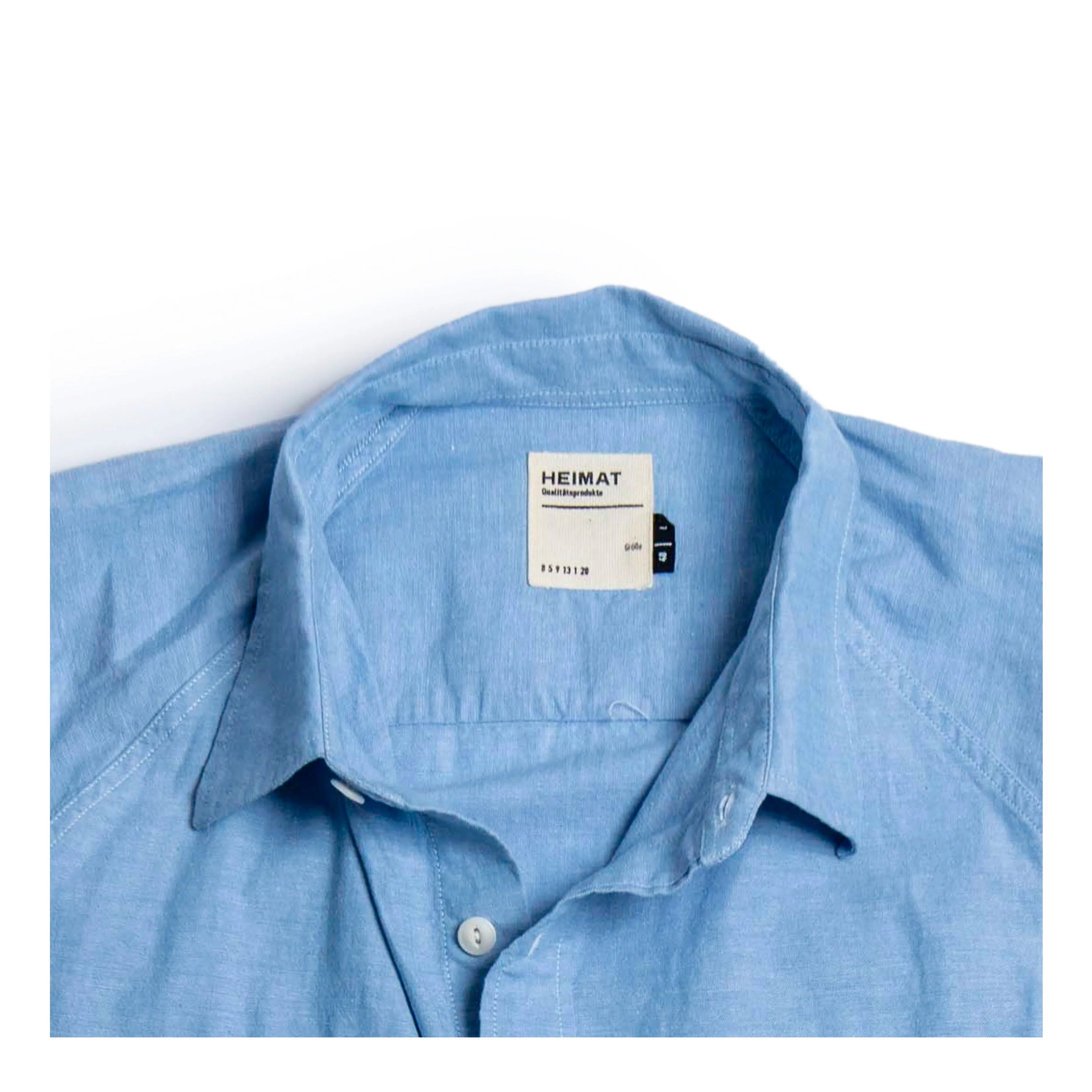 Arbeitshemd Chambray sold by Heimat Textil product image thumbnail 4