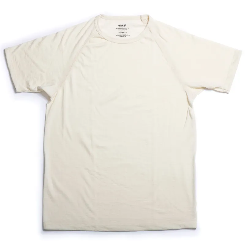 Merino Tee Short sold by Heimat Textil