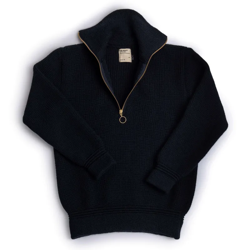 Skipper Sweater - Virgin Wool sold by Heimat Textil