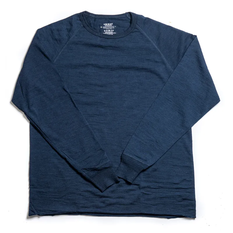Merino Tee Long sold by Heimat Textil