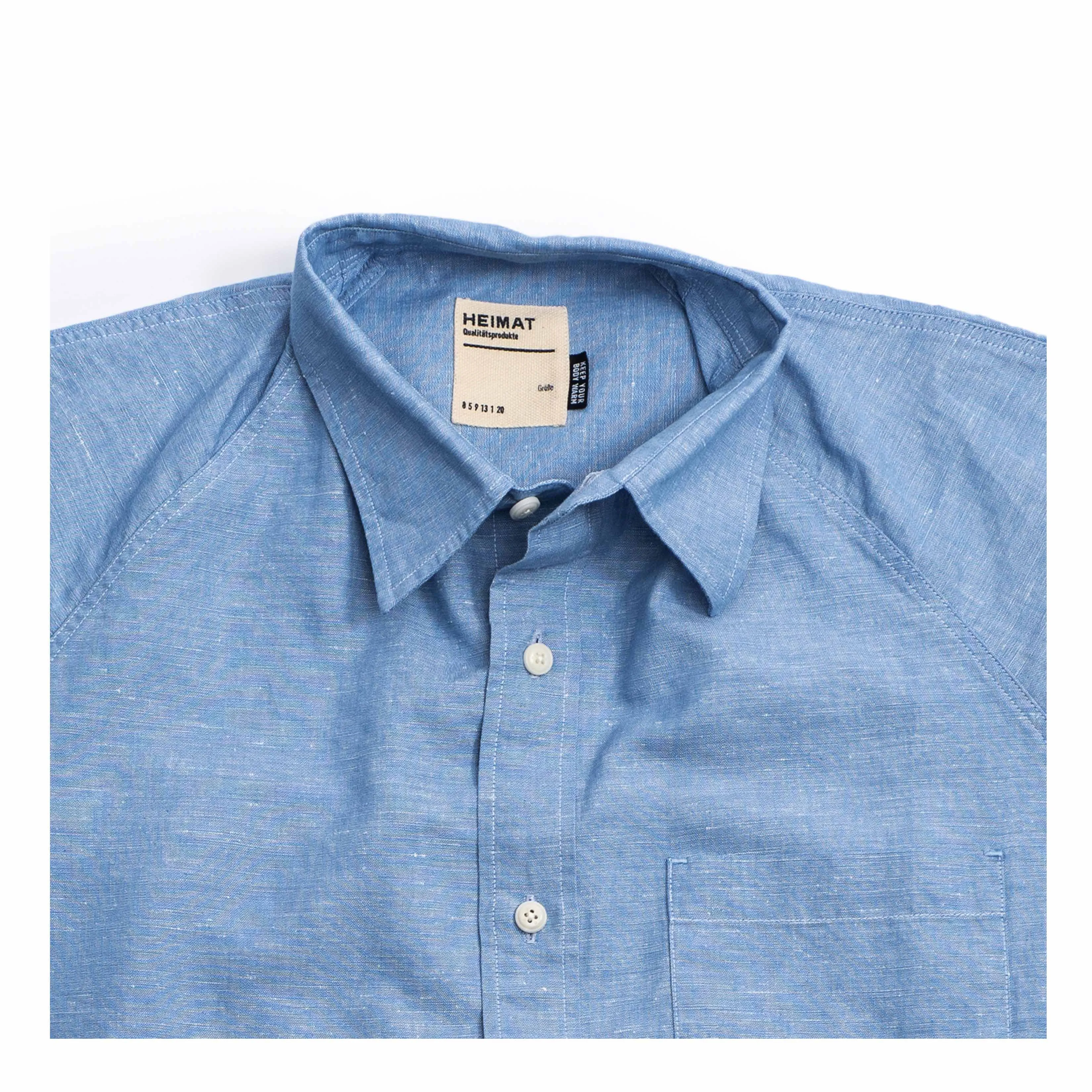 Artist Shirt - Cotton Hemp Chambray sold by Heimat Textil product image thumbnail 4
