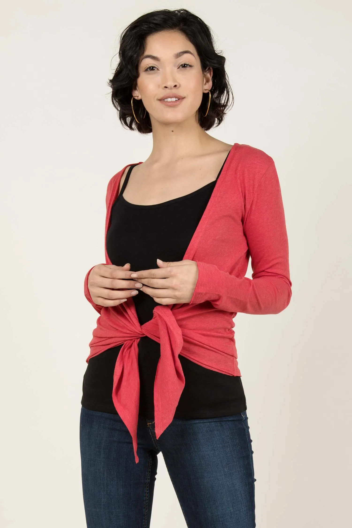 Tie Front Cardigan sold by Indigenous product image thumbnail 5