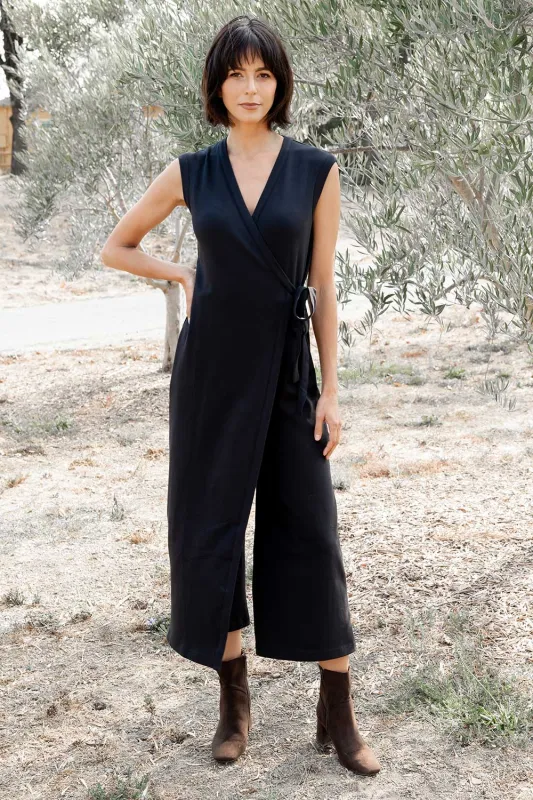 Wrap Jumpsuit sold by Indigenous